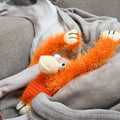 Hand Crochet Monkey With Squeaker - Sparkly Tails