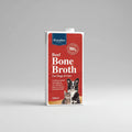 Karnlea Beef Bone Broth packaging for dogs and cats on a white background