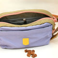 Multi - Functional Dog Walking Bum Bag, Recycled Material, Lavender Mix - Sparkly Tails