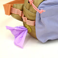 Multi - Functional Dog Walking Bum Bag, Recycled Material, Lavender Mix - Sparkly Tails