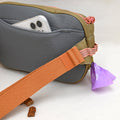 Multi - Functional Dog Walking Bum Bag, Recycled Material, Lavender Mix - Sparkly Tails