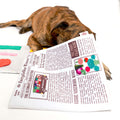 Newspaper Dog Portable Snuffle Mat - Sparkly Tails