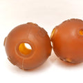 Organic Natural Rubber Hole Ball X 2 Pack - Sparkly Tails