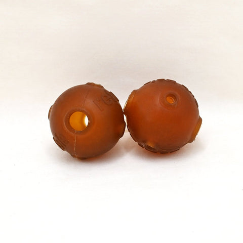 Organic Natural Rubber Hole Ball X 2 Pack - Sparkly Tails