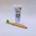 Organic Tooth Paste & Bamboo Toothbrush for Dogs, Cinnamon, peppermint - Sparkly Tails