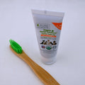 Organic Tooth Paste & Bamboo Toothbrush for Dogs, Cinnamon, peppermint - Sparkly Tails