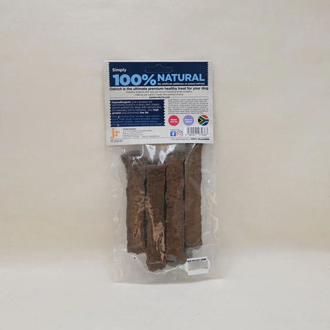 Ostrich Jerky Strips, 10 units - Sparkly Tails