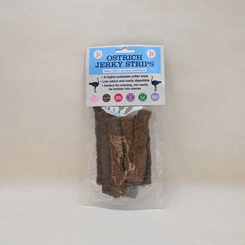 Ostrich Jerky Strips, 10 units - Sparkly Tails