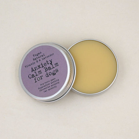 Paw Balm For Anxious Dogs, Lavender, Almond oil & Chamomile - Sparkly Tails