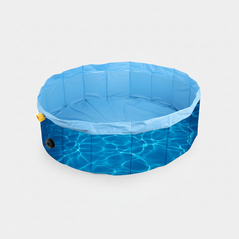 AFP Chill Out Sprinkling Pool Large — pool and sprinkler mat with water spray on grey background — Sparkly Tails