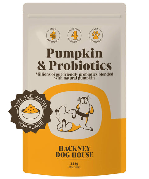 Pre & Probiotics For Dogs, Real Pumpkin, 225g - 30 servings - Sparkly Tails