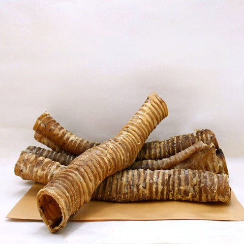 Premium Long Beef Air Pipe (Trachea) - Sparkly Tails