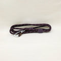 Rope Dog Lead Made From Recycled Plastic, JuicyPlum, 6' (180 cm) - Sparkly Tails