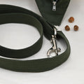 "The Simple Life" Pocket Dog Lead, Olive, 4.6ft (140 cm) - Sparkly Tails