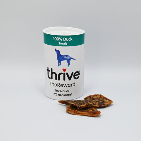 Thrive, 100% Duck Breast Reward Dog Treats, 60g