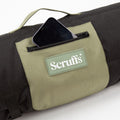 Water Resistant Roll Up Travel Pet Bed, Khaki Green - Sparkly Tails