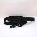 Wildbarc Black Canvas Dog Lead, 4.1' (125cm) - Sparkly Tails