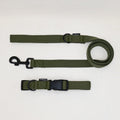 Wildbarc Green Khaki Ocean Plastic Collar & Lead Set - Sparkly Tails