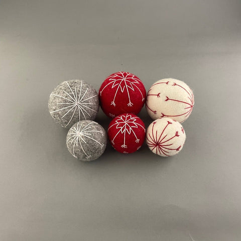 Christmas Wool Ball - Sparkly Tails