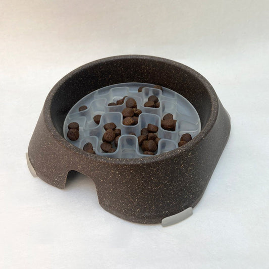 Dog Bowl & Slow Feeder | Bioplastic | Composable - Sparkly Tails
