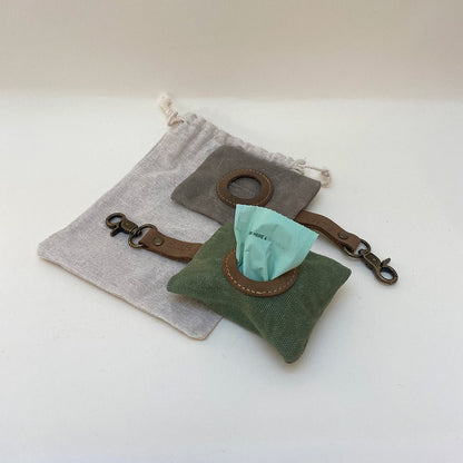 Dog Poop Bag Holder, Made With Eco-friendly Canvas by Ecolif3 - Sparkly Tails