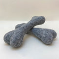 Dog Toy, Felted Wool Bone By Pawsome Pet Toys - Sparkly Tails