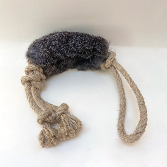 Dog Training Toy, Made With Rabbit Fur - Sparkly Tails