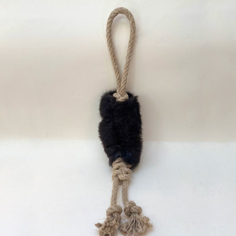 Dog Training Toy, Made With Rabbit Fur - Sparkly Tails