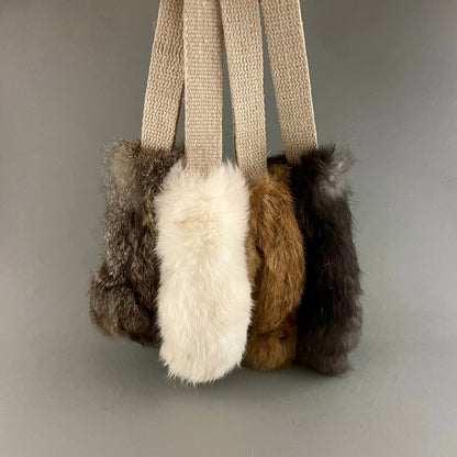 Dog Training Toy with Organic Rabbit Fur - Sparkly Tails