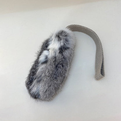 Dog Training Toy with Organic Rabbit Fur - Sparkly Tails