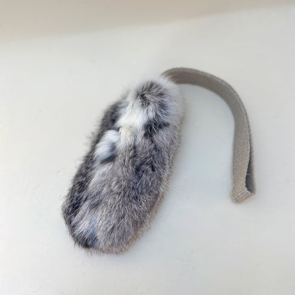Dog Training Toy with Organic Rabbit Fur - Sparkly Tails