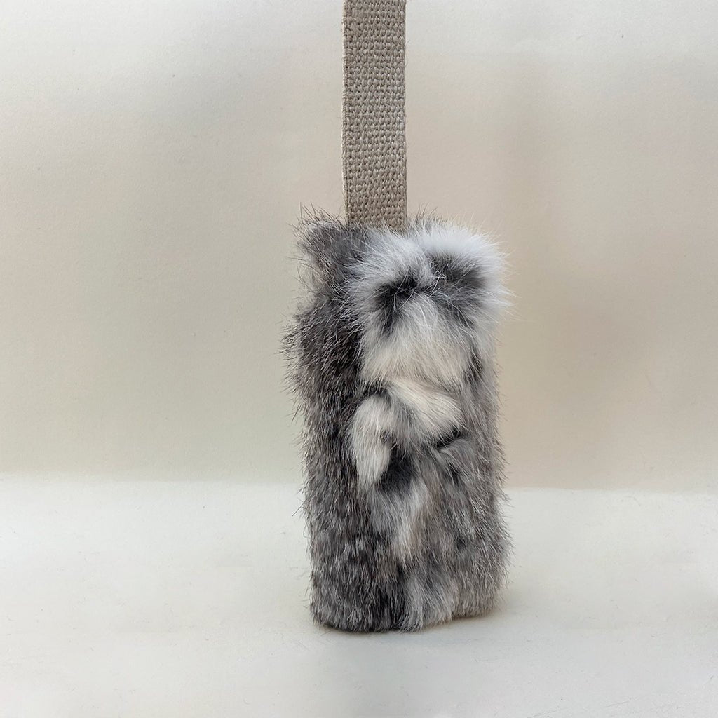 Dog Training Toy with Organic Rabbit Fur - Sparkly Tails