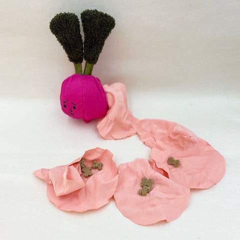 Interactive Dog Toy Radish Nose Work - Sparkly Tails