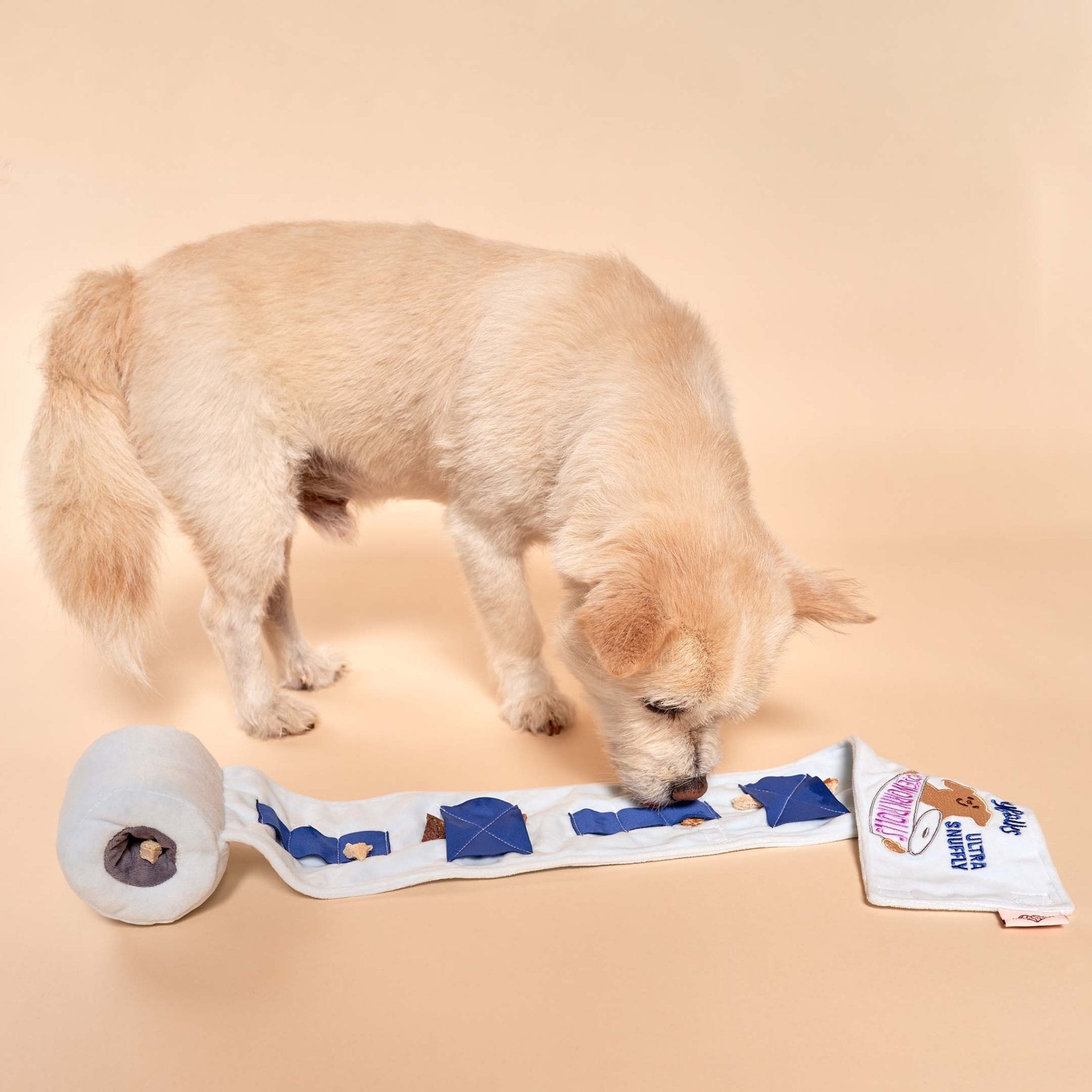 Toilet paper roll outlet dog toy