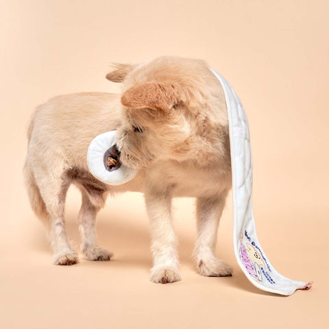 Interactive dog toy, Toilet Paper Nosework - Sparkly Tails