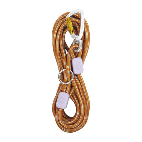 Long Rope Lead Terracotta, 6.10 mt / 20', 8-mm - Sparkly Tails