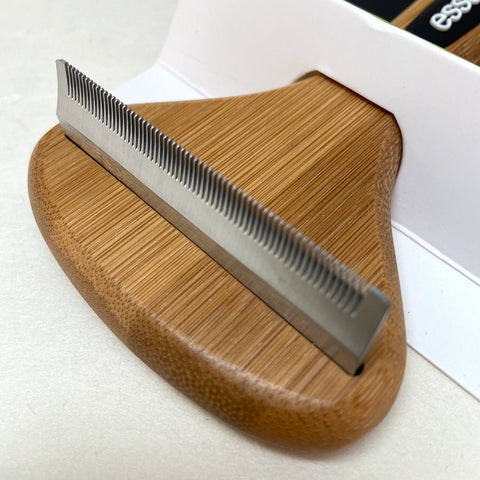 Natural Bamboo Dog shedding Brush - Sparkly Tails