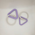 Natural Rubber Triangle Tug Toy - Sparkly Tails