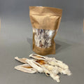 Rabbit Ears with Fur, Natural dog treat 2 units, 30g - Sparkly Tails