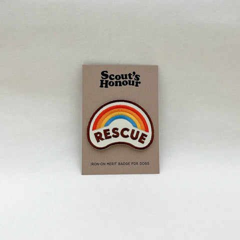 Rescue Iron-on Patch For Dogs - Sparkly Tails