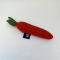 Squeaker Dog Toy, Lambswool Carrot by Ware of the Dog - Sparkly Tails