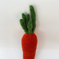 Squeaker Dog Toy, Lambswool Carrot by Ware of the Dog - Sparkly Tails