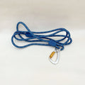 Thin Rope Dog Lead Made From Recycled Bottles, Pigeon Blue, 180 cm, 8mm - Sparkly Tails