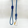 Thin Rope Dog Lead Made From Recycled Bottles, Pigeon Blue, 180 cm, 8mm - Sparkly Tails